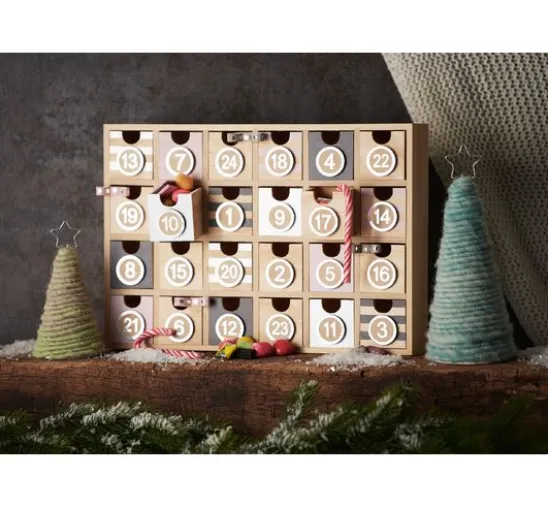 VBS Mini-Kommode / Adventskalender mit 24 Schüben