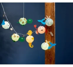 VBS Mini-LED-Lichterkette, mit Timer, mit Knopfzellen