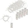 VBS Mini-LED-Lichterketten mit Timer, 10 Stück