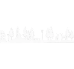 VBS Papier-Silhouette "Winterlandschaft"