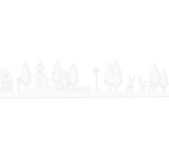 VBS Papier-Silhouette "Winterlandschaft"
