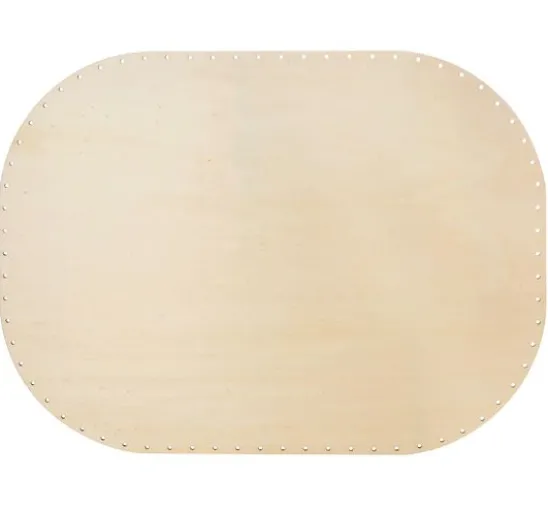 VBS Peddigrohr-Boden "Rechteck mit runden Kanten", 4 mm, 45 x 33 cm