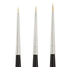 VBS Pinsel-Set Kolinsky-Rotmarder, 3er-Set