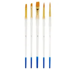 VBS Pinselset mit Softgriff, 5er-Set