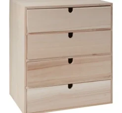 VBS Schubladenbox mit 4 Schubladen