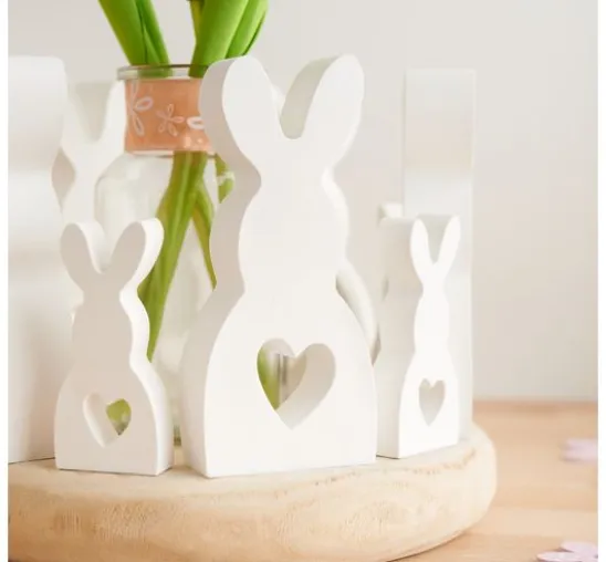 VBS Silikon-Gießform "Hase mit Herz"