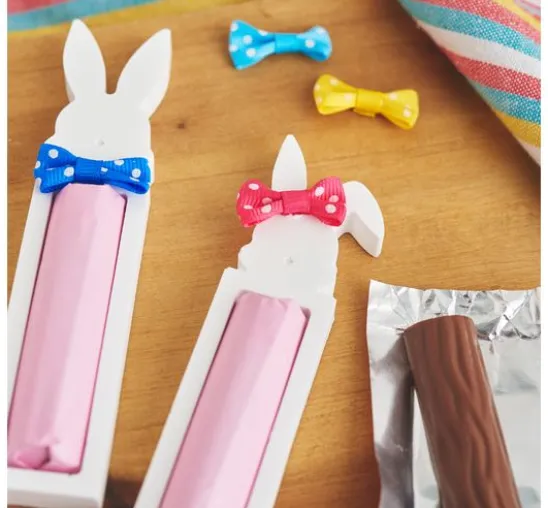VBS Silikon-Gießform "Schokoriegelhalter Bunny"