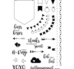 VBS Silikonstempel "Hugs and kisses"