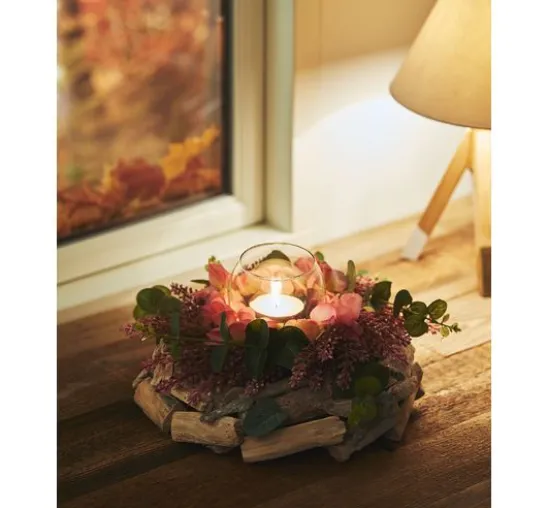 VBS Teelichtglas "Bowl", Ø 10,5 cm, 2 Stück