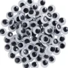 VBS Wackelaugen zum Aufkleben "Rund", 10 mm, 100 Stück