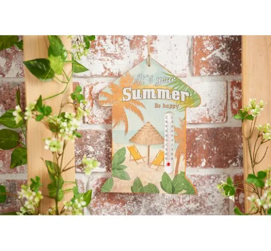 VBS Wandthermometer "Haus"