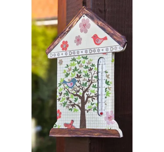 VBS Wandthermometer "Haus"