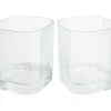 VBS Windlicht-Glas "Ruby", 2 Stück