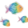 Wachsmotiv "Regenbogen Fische"