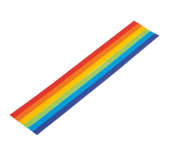 Wachsstreifen "Regenbogen"