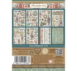 Washi Pad "Gardens of Time"