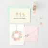 Washi Sticker "Blumen Pastell"