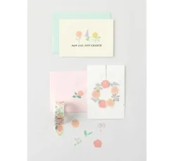 Washi Sticker "Blumen Pastell"