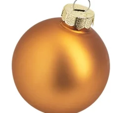 Weihnachtskugeln aus Glas, Ø 6cm