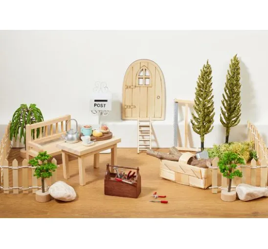 Wichtel-Set "Tisch, Bank & Stuhl"