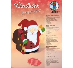 Windlicht "Weihnachtsmann"