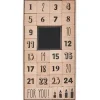 XL Stempel-Set "Adventszahlen"