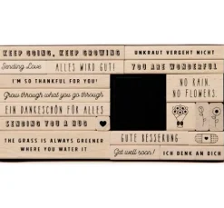 XL Stempel-Set "Alles wird gut!"