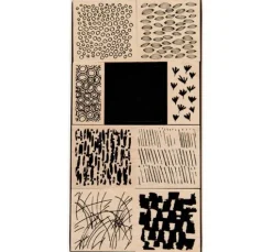 XL Stempel-Set "Texturen"