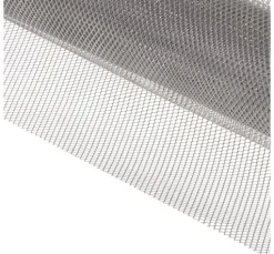Ziehgitter, 2x4mm, 40x100cm, alufarben